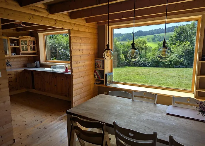 Idyllisches Holzhaus Im Gruenen Casa vacanze